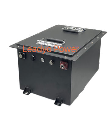 কেনা LCD ডিসপ্লে সহ উচ্চ বর্তমান লিথিয়াম গল্ফ কার্ট ব্যাটারি 48V 100Ah 200A LiFePO4 অনলাইন উত্পাদন