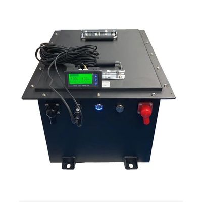 কেনা উচ্চ বর্তমান গল্ফ কার্ট Lifepo4 ব্যাটারি 48V 100Ah 200A LCD সহ রিচার্জেবল অনলাইন উত্পাদন