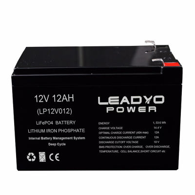 কেনা রিচার্জেবল Lifepo4 ডিপ সাইকেল ব্যাটারি, 12V 10ah 12ah লিথিয়াম আয়ন ব্যাটারি অনলাইন উত্পাদন