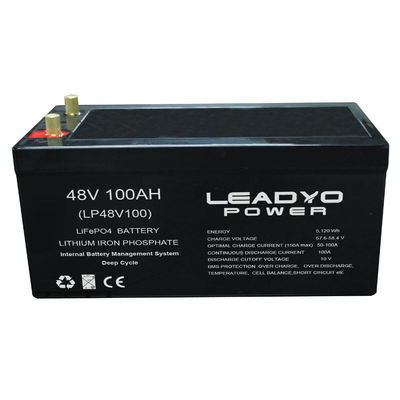 কেনা 48V 100Ah LiFePO4 ব্যাটারি প্যাক গভীর চক্র লিথিয়াম ব্যাটারি সামুদ্রিক নৌকা আউটবোর্ডের জন্য অনলাইন উত্পাদন