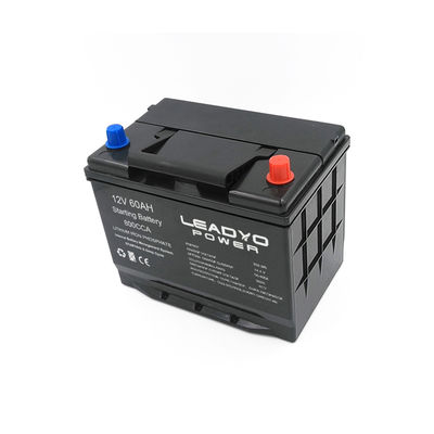 রিচার্জেবল IP66 লিথিয়াম আয়ন ব্যাটারি 12V 60Ah 800CCA কার মেরিন স্টার্টিং
