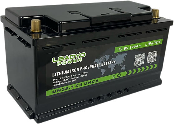 কেনা DIN L4 L5 12V 100Ah 120Ah Lifepo4 LFP ব্লুটুথ অ্যাপ লিথিয়াম আয়রন ব্যাটারি প্যাকেল সৌর শক্তি সঞ্চয়ের জন্য অনলাইন উত্পাদন