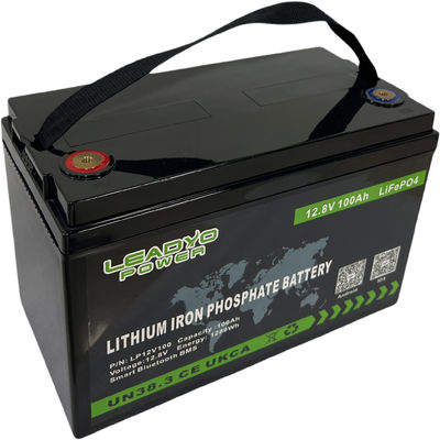 কেনা রিচার্জেবল BMS লিথিয়াম আয়ন ব্যাটারি 12v 100Ah LiFePO4 সামুদ্রিক এবং RV-এর জন্য ব্লুটুথ সহ ডিপ সাইকেল ব্যাটারি অনলাইন উত্পাদন