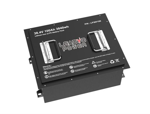 কেনা গল্ফ কার্ট লিথিয়াম ব্যাটারি 36V 100Ah 38.4V ব্যাটারি অনলাইন উত্পাদন