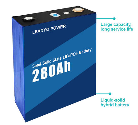কেনা LiFePO4 সেমি-সলিড স্টেট 3.2V 280Ah লিথিয়াম প্রাইম্যাটিক ব্যাটারি সেল অনলাইন উত্পাদন
