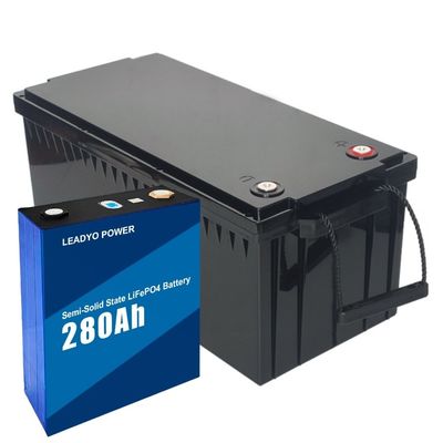 কেনা 12v 280Ah Lifepo4 উচ্চ-নিরাপত্তা হাইব্রিড সেমি-সলিড স্টেট 12.8V 200Amp BMS Lifepo4 ব্যাটারি প্যাক অনলাইন উত্পাদন