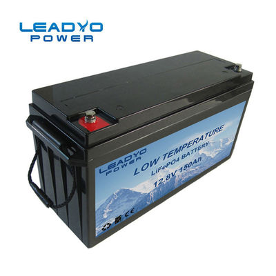 ঠান্ডা আবহাওয়া কম তাপমাত্রা LiFePO4 ব্যাটারি 12V 150Ah ABS কেস