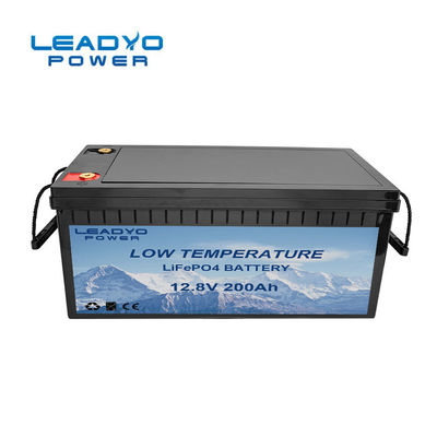 হালকা 12V 200Ah লিথিয়াম আরভি হাউস ব্যাটারি LiFePo4 ক্যাম্পার ট্রেলার ব্যাটারি