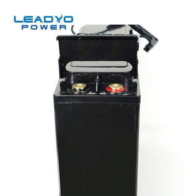 RV-এর জন্য স্লিম 100ah ব্লুটুথ লিথিয়াম ব্যাটারি 12V ডিপ সাইকেল লিথিয়াম আয়ন ব্যাটারি