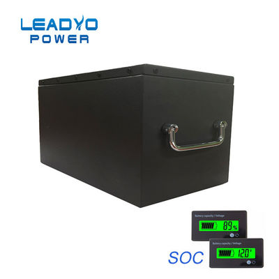 ব্লুটুথ LCD মিটার সহ 3000 সাইকেল 48V Lifepo4 ব্যাটারি 150AH ডিপ সাইকেল