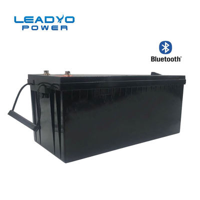 LEADYO ব্লুটুথ লিথিয়াম ডিপ সাইকেল মেরিন ব্যাটারি 24V 200Ah LiFePO4 ব্যাটারি