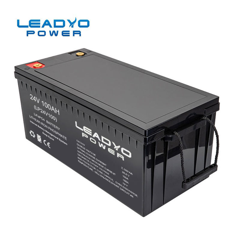 100ah 24V Lithium Ion Deep Cycle Battery For Renewable Energy And Marine