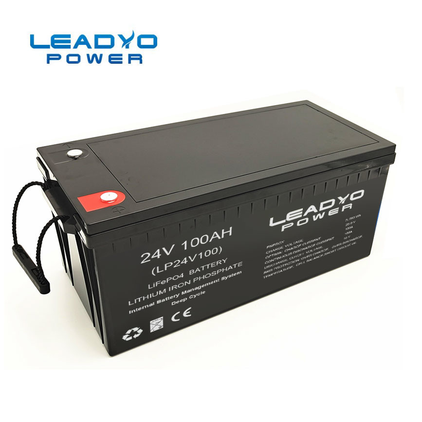 100ah 24V Lithium Ion Deep Cycle Battery For Renewable Energy And Marine