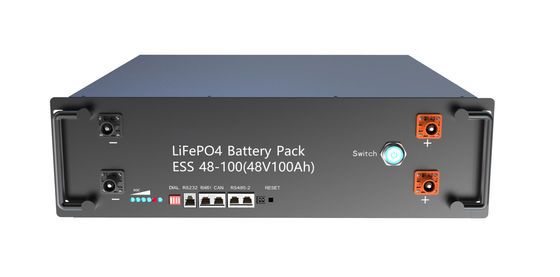 মাইক্রো ভিশন 48V 50Ah Rackmount Telecom Lifepo4 ব্যাটারি প্যাক 2.5Kw সোলার সিস্টেমের জন্য