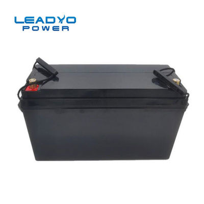 সামুদ্রিক নৌকার জন্য LiFePo4 12V 200ah লিথিয়াম আয়রন ফসফেট ব্যাটারি স্ক্রুয়েবল ABS কেস