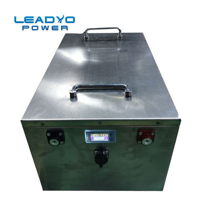 24V 100Ah ফ্লোর ক্লিনিং মেশিন ব্যাটারি রিচার্জেবল LiFePO4 প্যাক