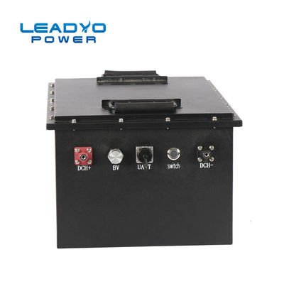 সৌর অ্যাপ্লিকেশনের জন্য 300Ah 24V Lifepo4 ব্যাটারি LCD মনিটরিং সিস্টেমে নির্মিত