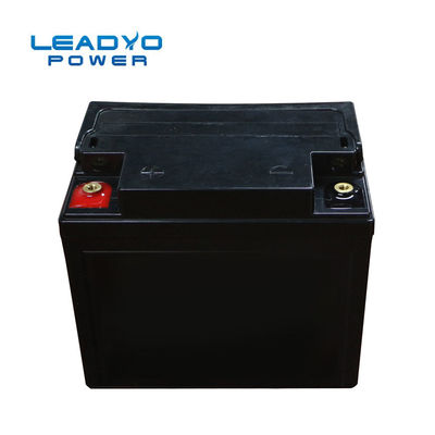 সোলার স্ট্রিট লাইটের জন্য প্লাস্টিক কেস 30Ah 12V লিথিয়াম আয়ন ব্যাটারি প্যাক