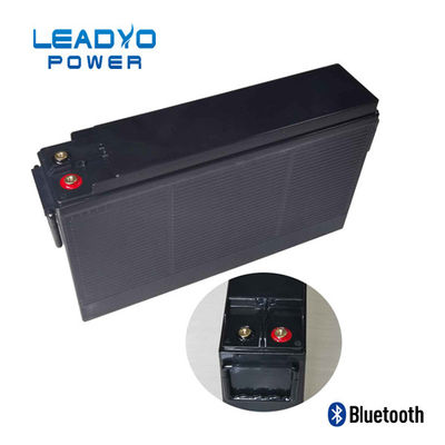 ব্লুটুথ ফ্রন্ট টার্মিনাল সহ 12V 100Ah স্লিমলাইন লিথিয়াম ব্যাটারি