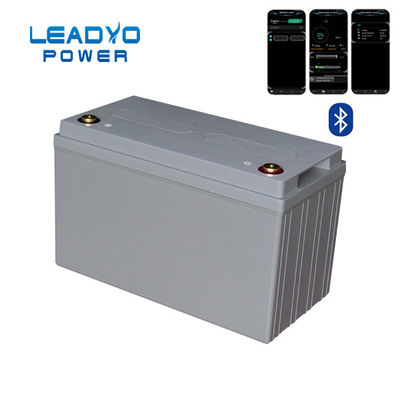 ব্লুটুথ 100Ah 12V Lifepo4 ব্যাটারি 12 ভোল্ট ডিপ সাইকেল RV ব্যাটারি